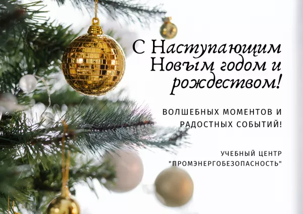 С Новым годом и Рождеством!